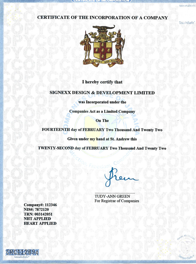 business registration